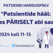 Patsiendi hariduspäev 30.05.2024