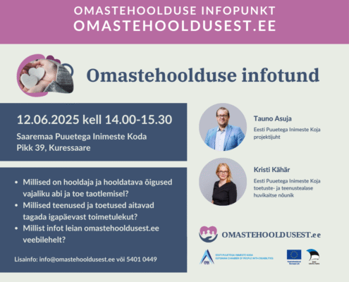 Omastehoolduse teavitussündmus 12062025