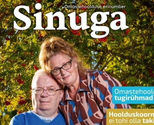 Ajakirja Sinuga omastehoolduse erinumber infograafika
