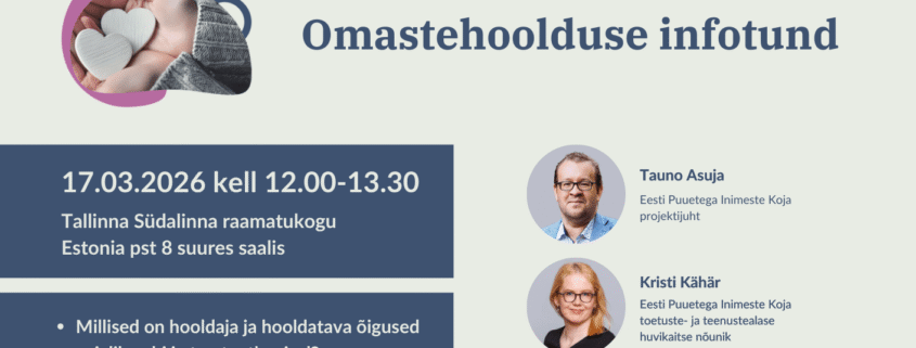 Omastehoolduse infotund 17032026_FB post