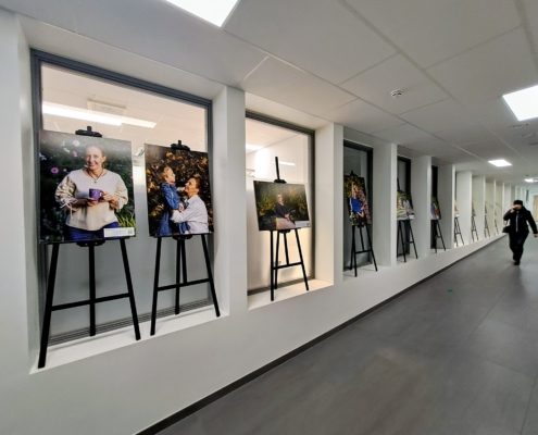 Omastehooldajate fotonäitus Ahme tervisemajas