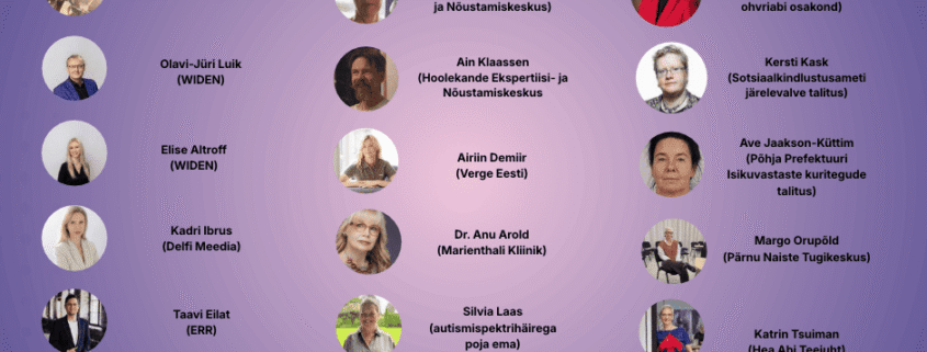Teemapäev Nulltolerants vägivallale hooldussuhetes infograafika